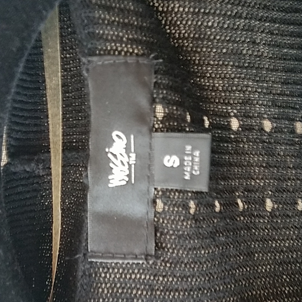 Women's black cardigan by Massimo size small - Picture 3 of 4